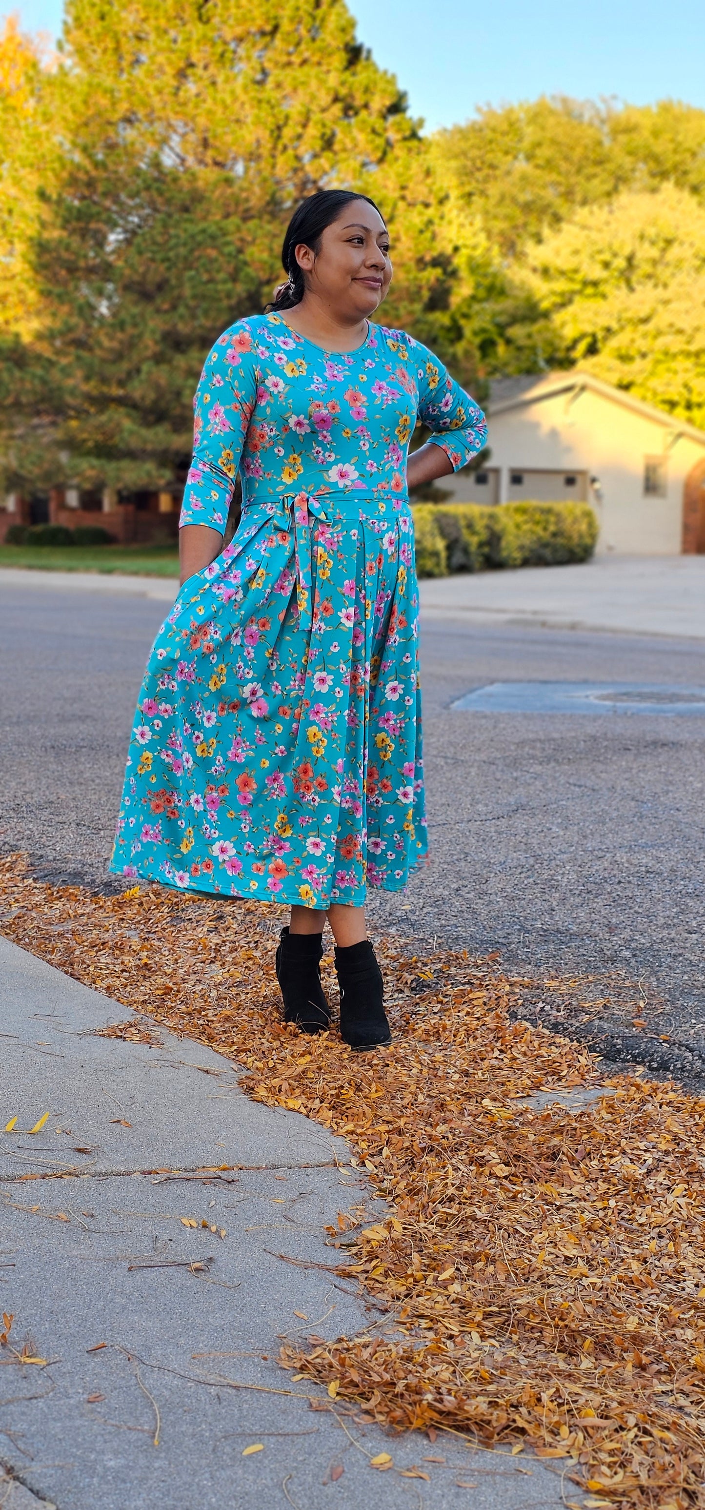 Sarah midi dress